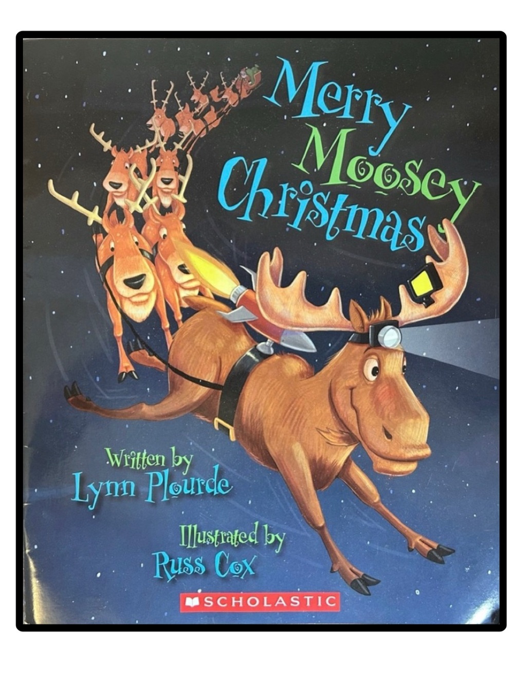 BUNDLE & SAVE🎄Merry Moosey Christmas Book by Lynne Plourde